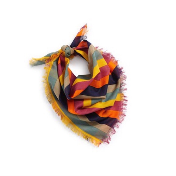 Madewell Accessories - Madewell Rainbow Stripe Banadana